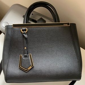 FENDI Toujours | 2Jours Black Bag (Like New)